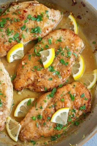 Classic Pan-Seared Lemon Butter Chicken by Pinterest