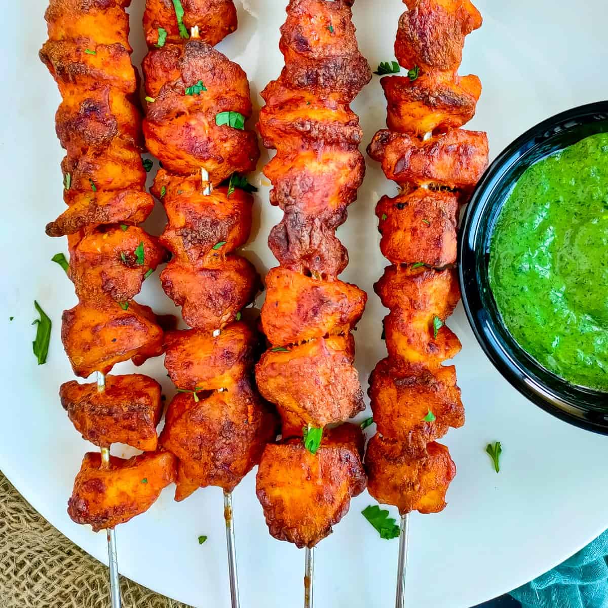 Baked Chicken Tikka Tandoori by Go Healthy Ever After