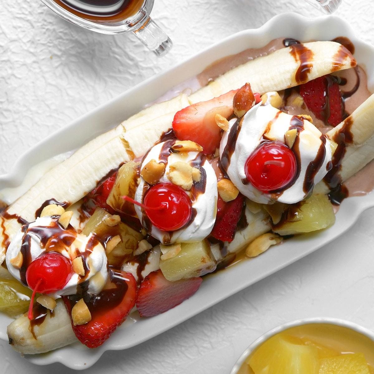 Classic All-American Banana Split by Taste Of Home