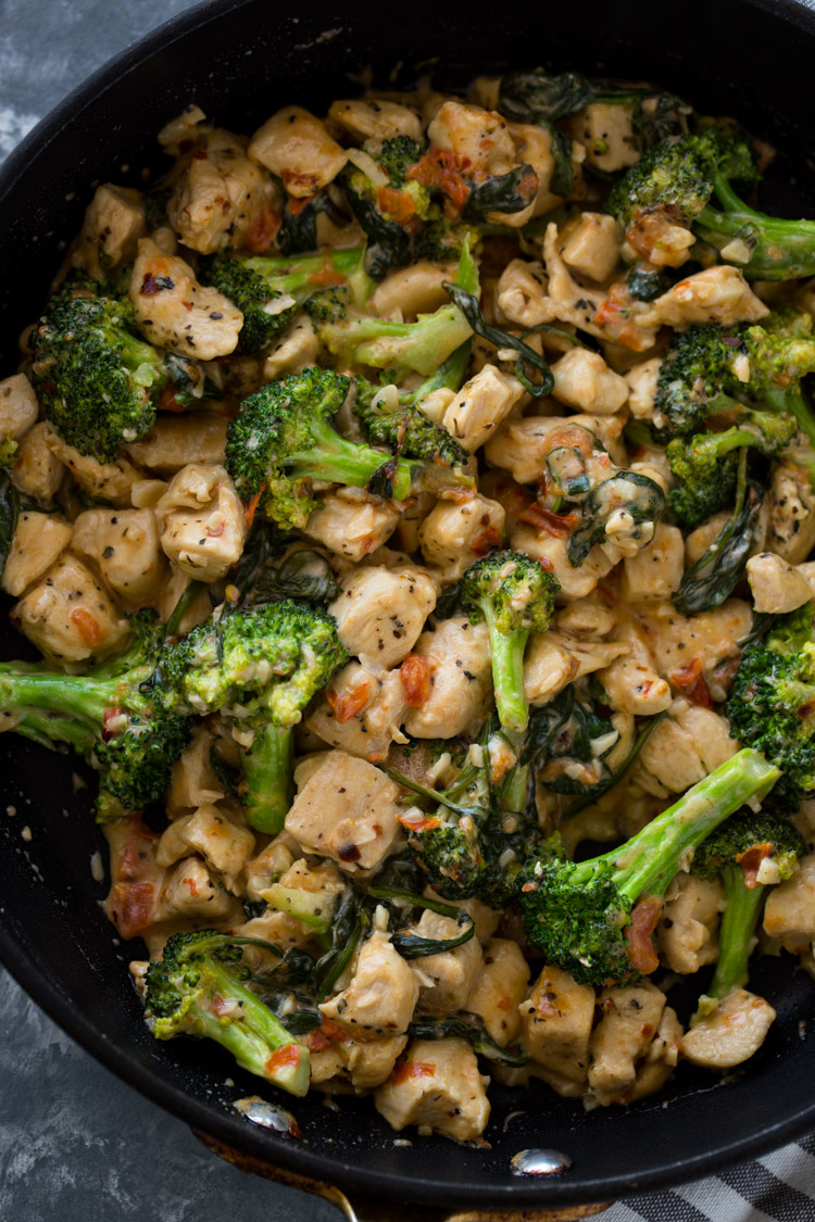 Keto Garlic Chicken by Gimme Delicious
