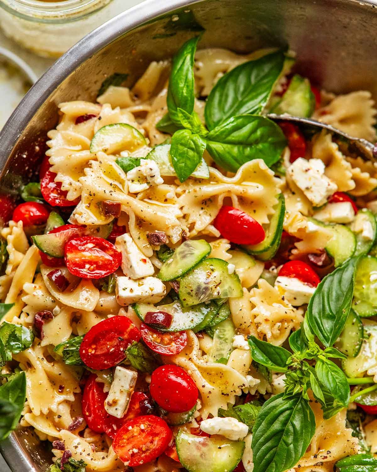 Nagi's Big Easy Pasta Salad by Recipetin Eats