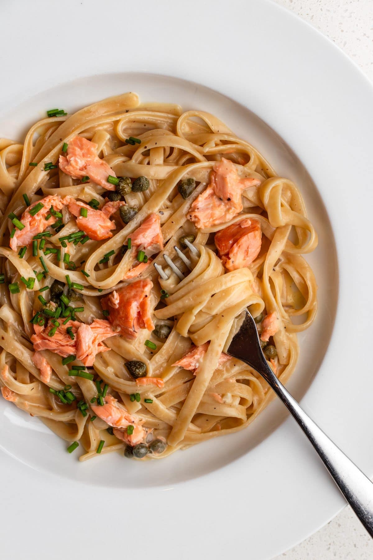 Creamy Salmon Pasta by The Burnt Butter Table