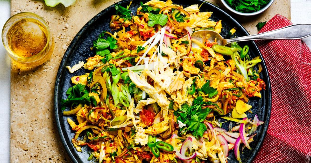 Nepalese Chicken Choyela by Olivemagazine