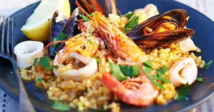 Smoky Paprika Seafood Rice by Good Food