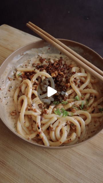 Viral Creamy Mapo Tofu Udon by Prunch Priyansh Parekh