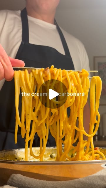 Creamy Pasta Carbonara by Ben Maxwell