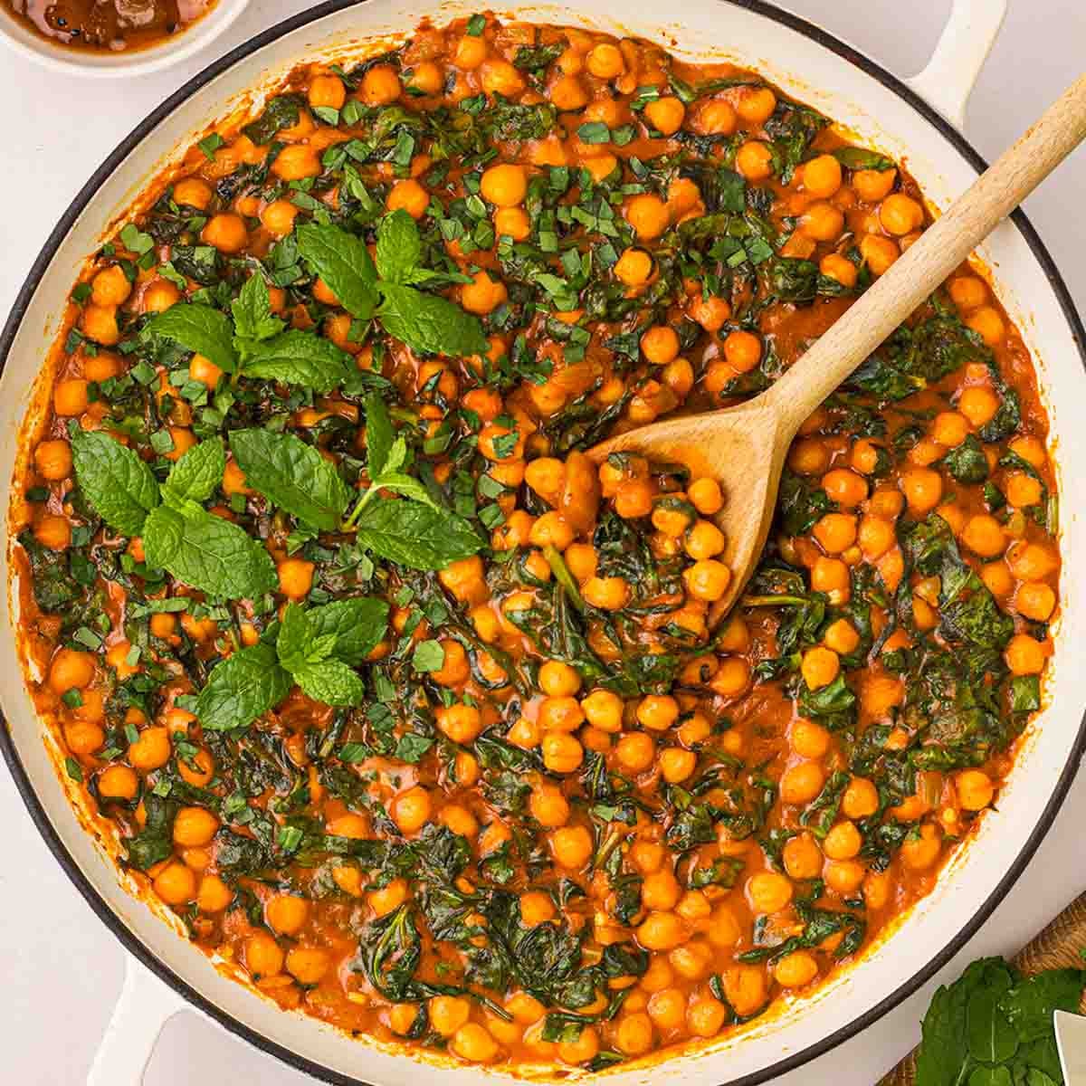 Chickpea Curry by Taming Twins