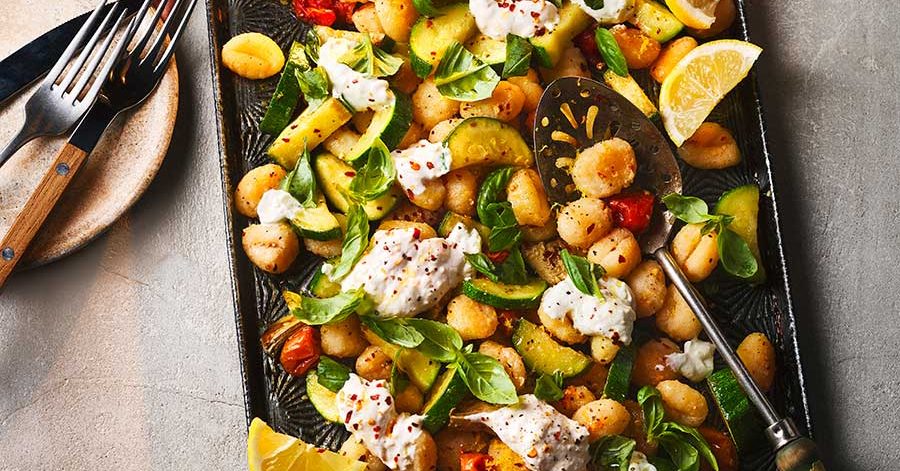 Gnocchi Traybake with Lemony Ricotta by Good Food