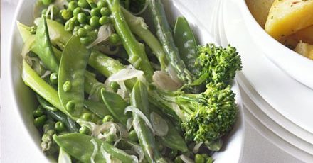 Garlicky Greens by Good Food