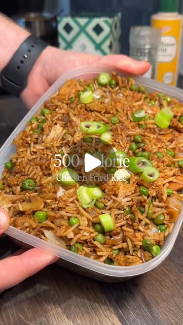 Macro Friendly Chicken Fried Rice by Takingmeals