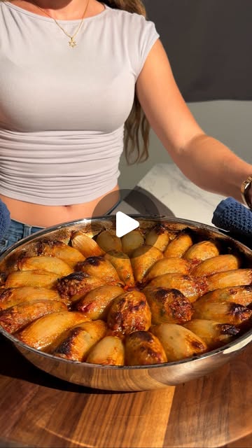 My Signature Middle Eastern Stuffed Onions by Maayan Moss