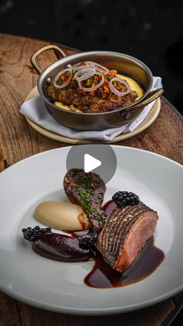 Whole Roasted Duck with Confit Legs and Jerusalem Artichoke by Fallow