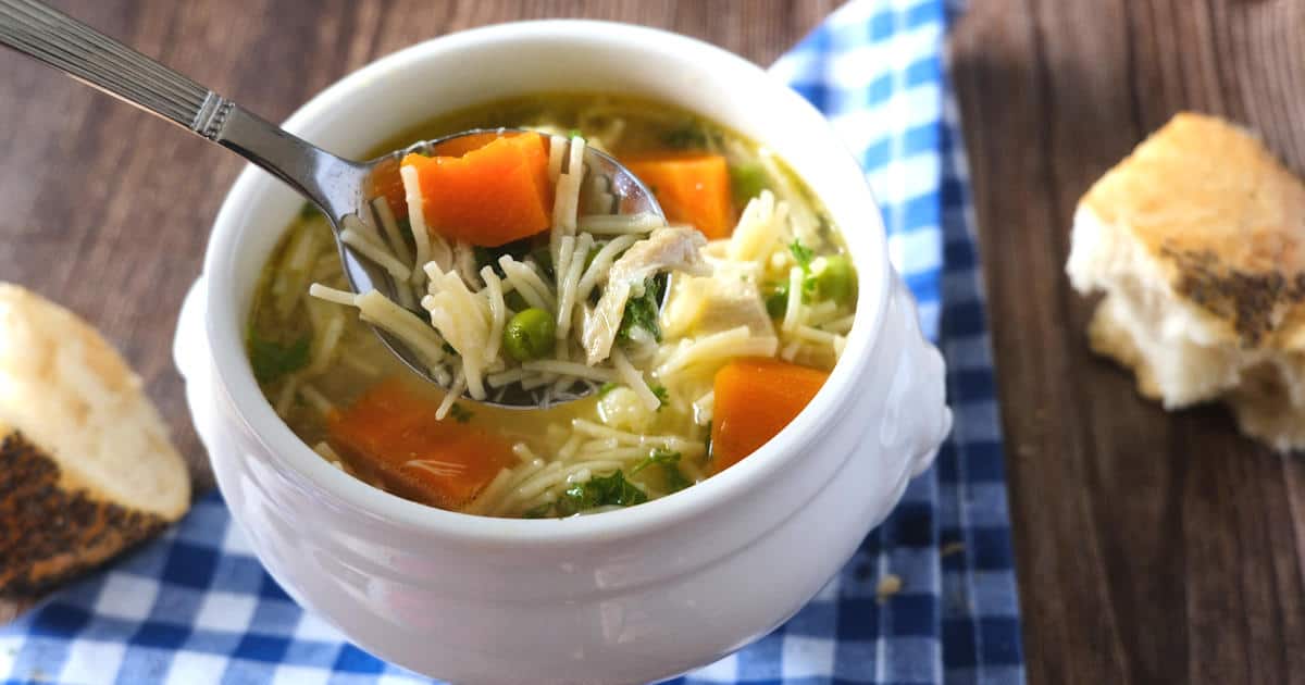 Authentic German Chicken Noodle Soup by My Dinner