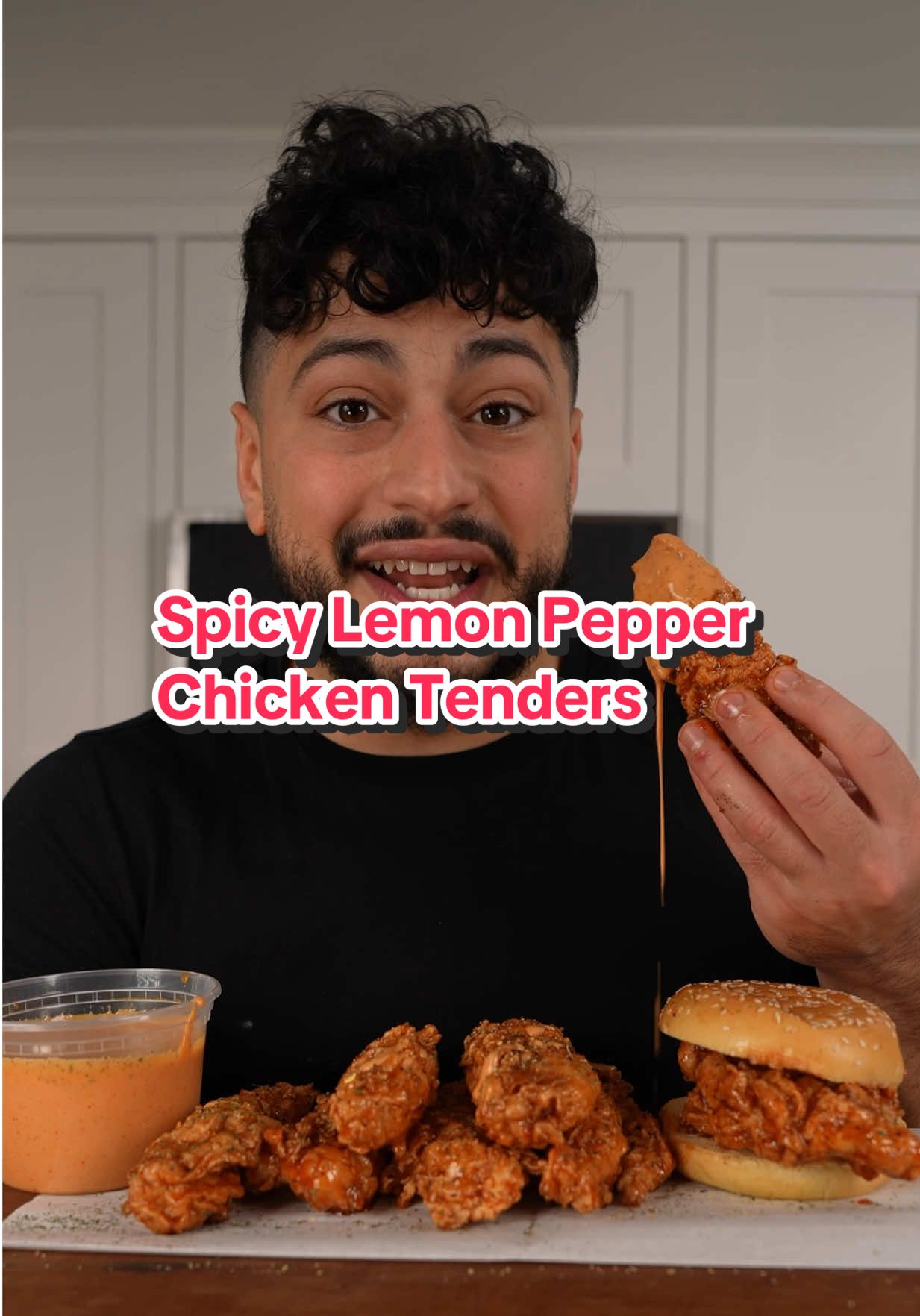 Spicy Lemon Pepper Chicken Tenders by The Golden Balance