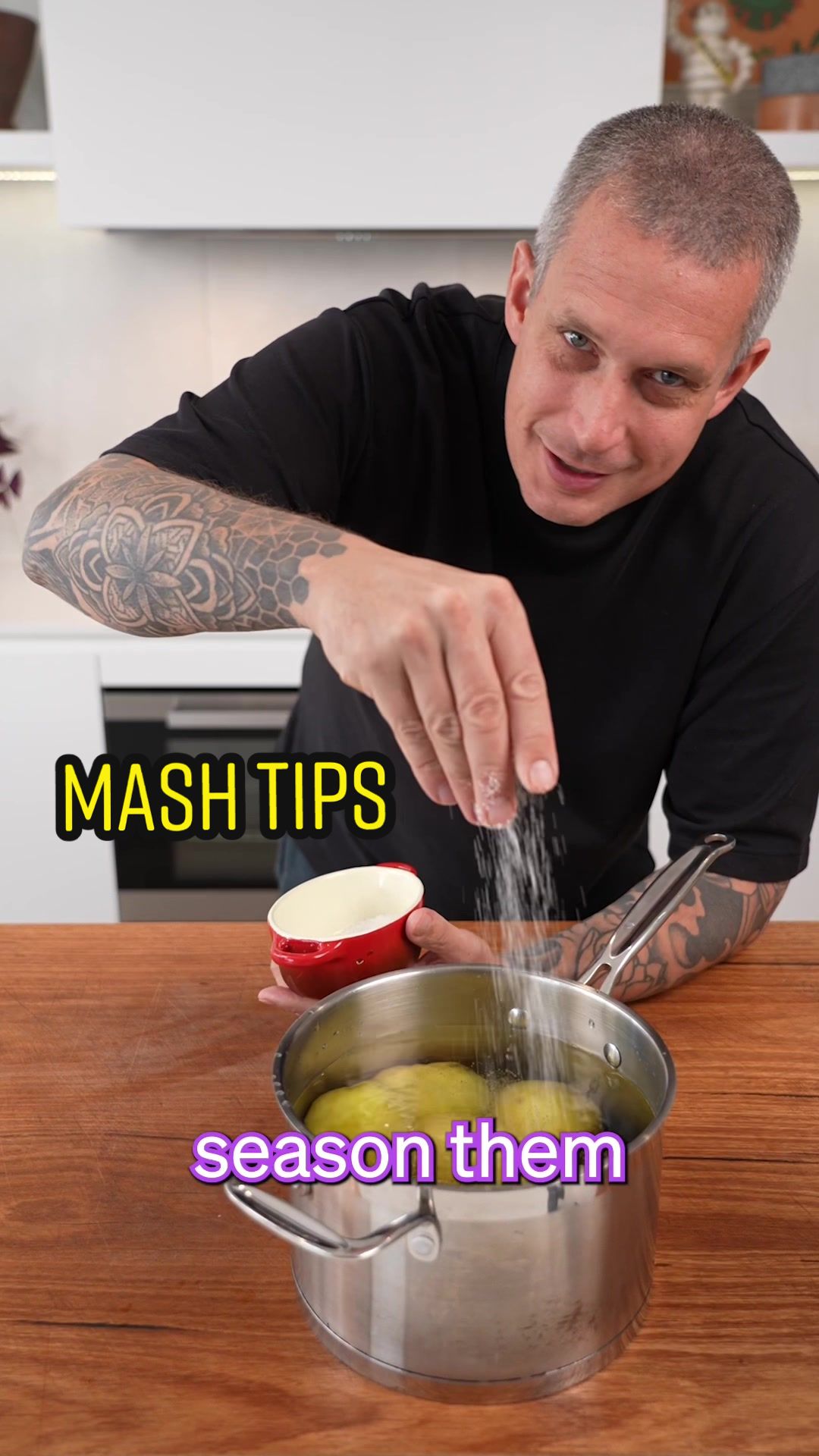 Silky Smooth Mashed Potatoes by Andy Cooks