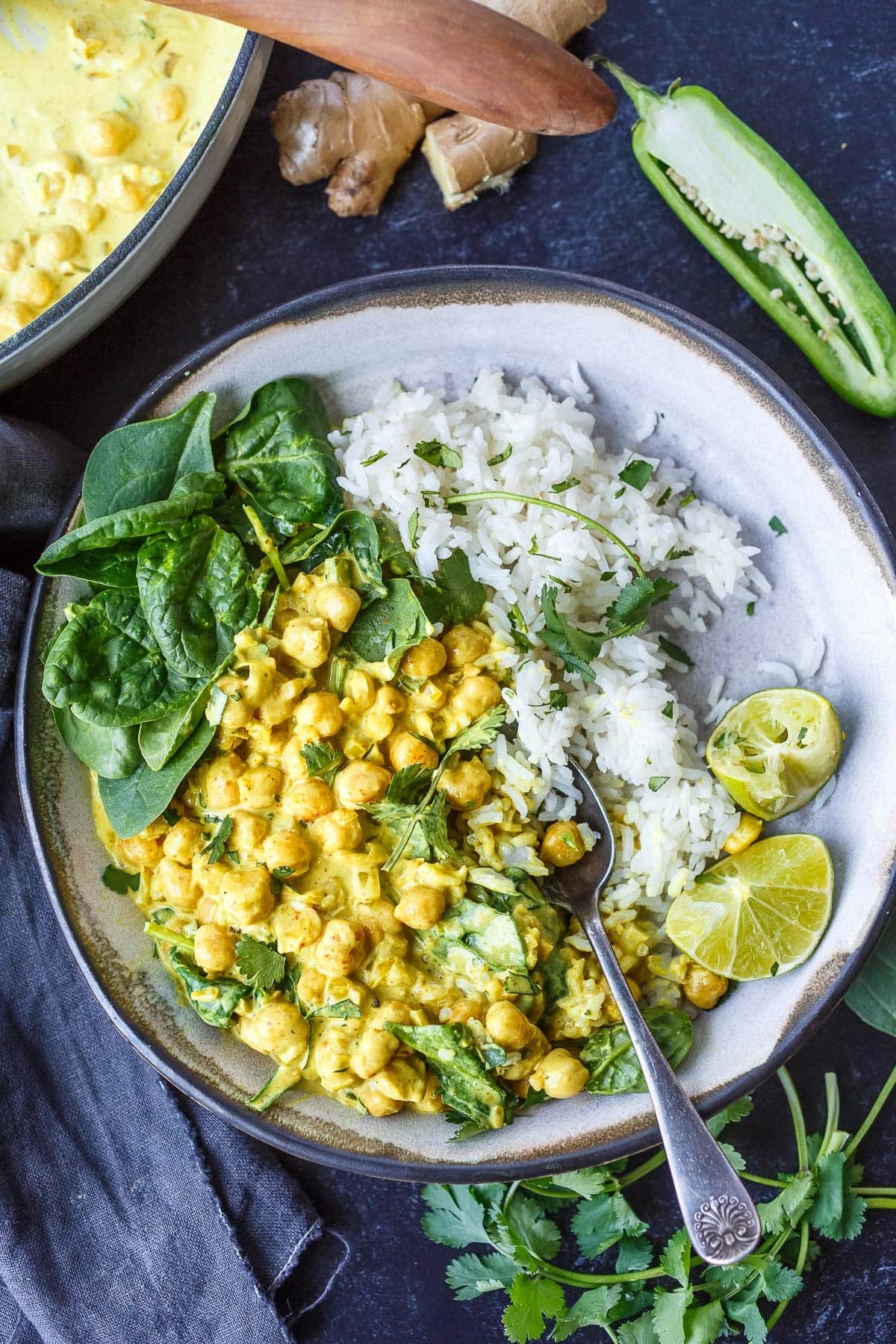 Chickpea Curry by Feasting At Home