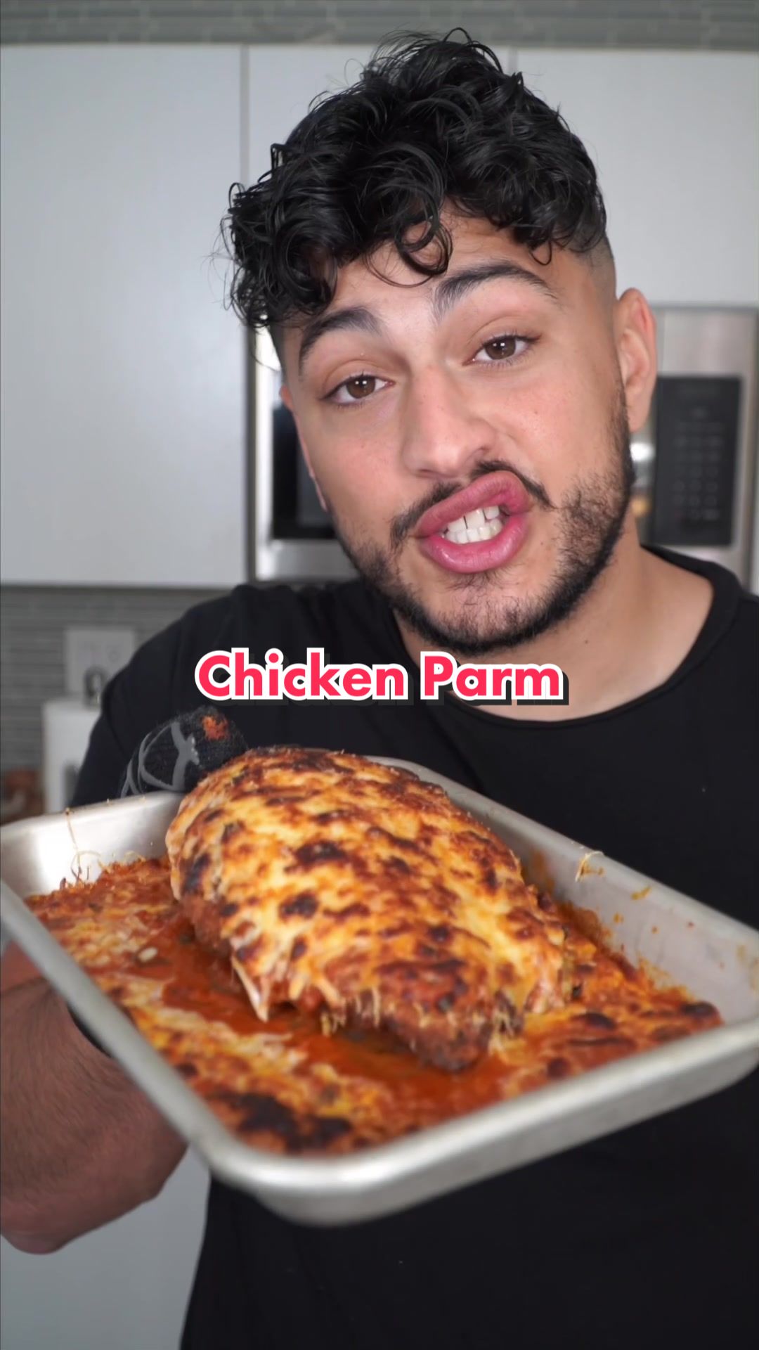 Stuffed Chicken Parmesan by The Golden Balance