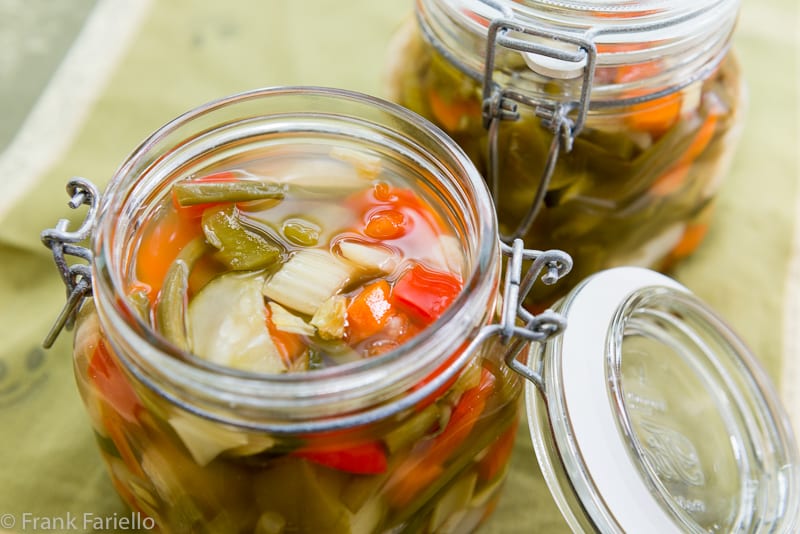 Classic Italian Giardiniera: Pickled Vegetable Medley by Memorie Di Angelina