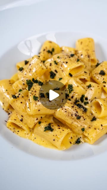 Brown Butter Sage Mezzi Rigatoni Think brown butter sage meets by Breadbakebeyond