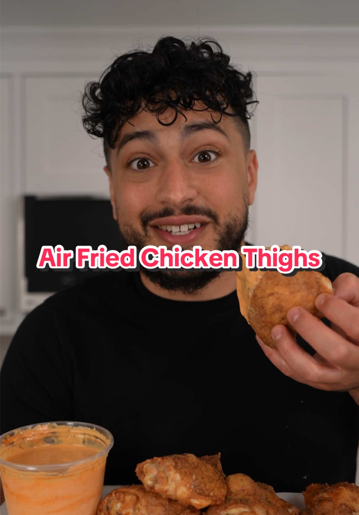 Crispy Air-Fried Chicken Thighs by The Golden Balance