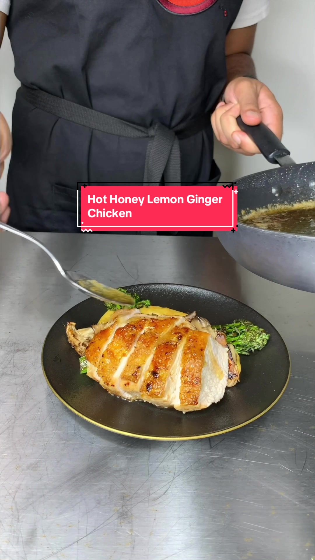 Hot Honey Lemon Ginger Chicken by Ajthebachelor