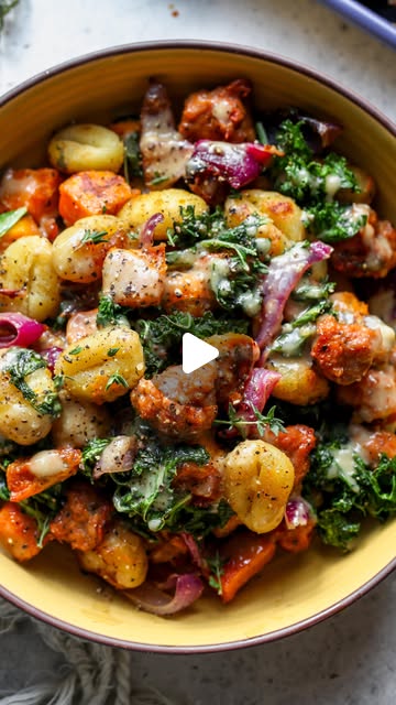 Sheet Pan Butternut Squash Sausage Gnocchi by Jamievespamsrd