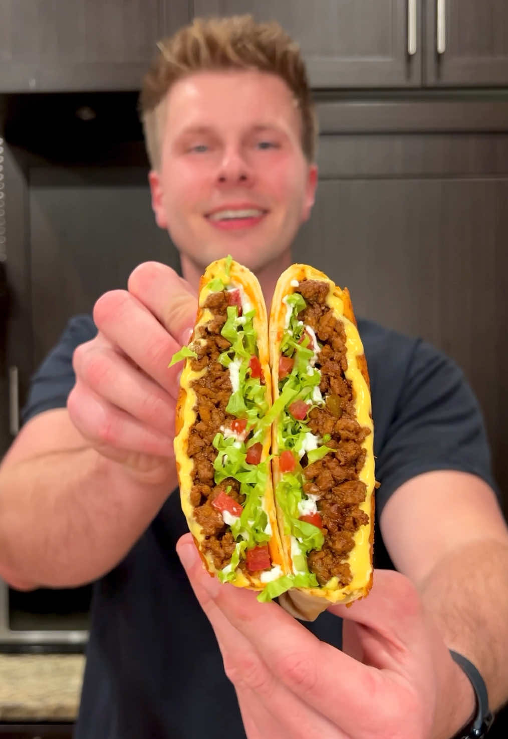 60g Protein Grilled Cheese Crunch Wraps by Nikita Fair