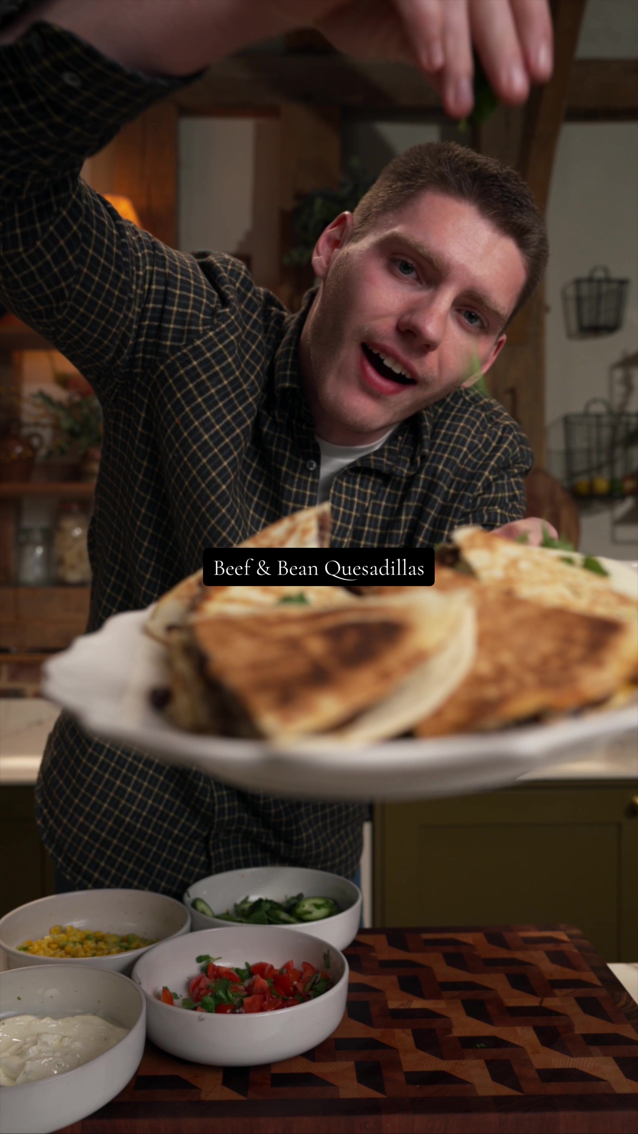 Easy Beefy Bean Burritos with Fresh Salads by Tyler Butt Nutrition Home Cooking