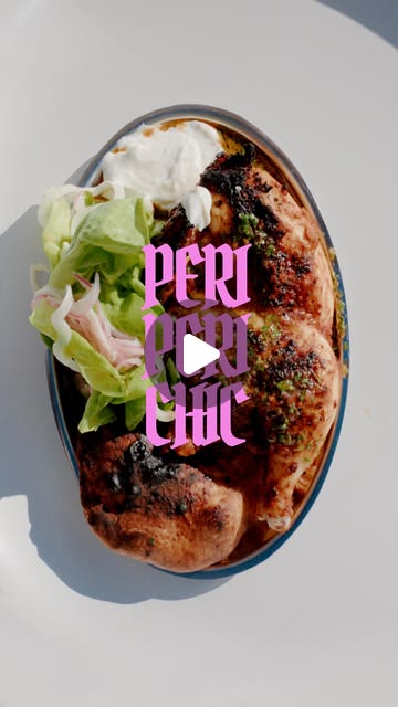 Peri Peri Chicken with Pita Salad by Arlo Communal