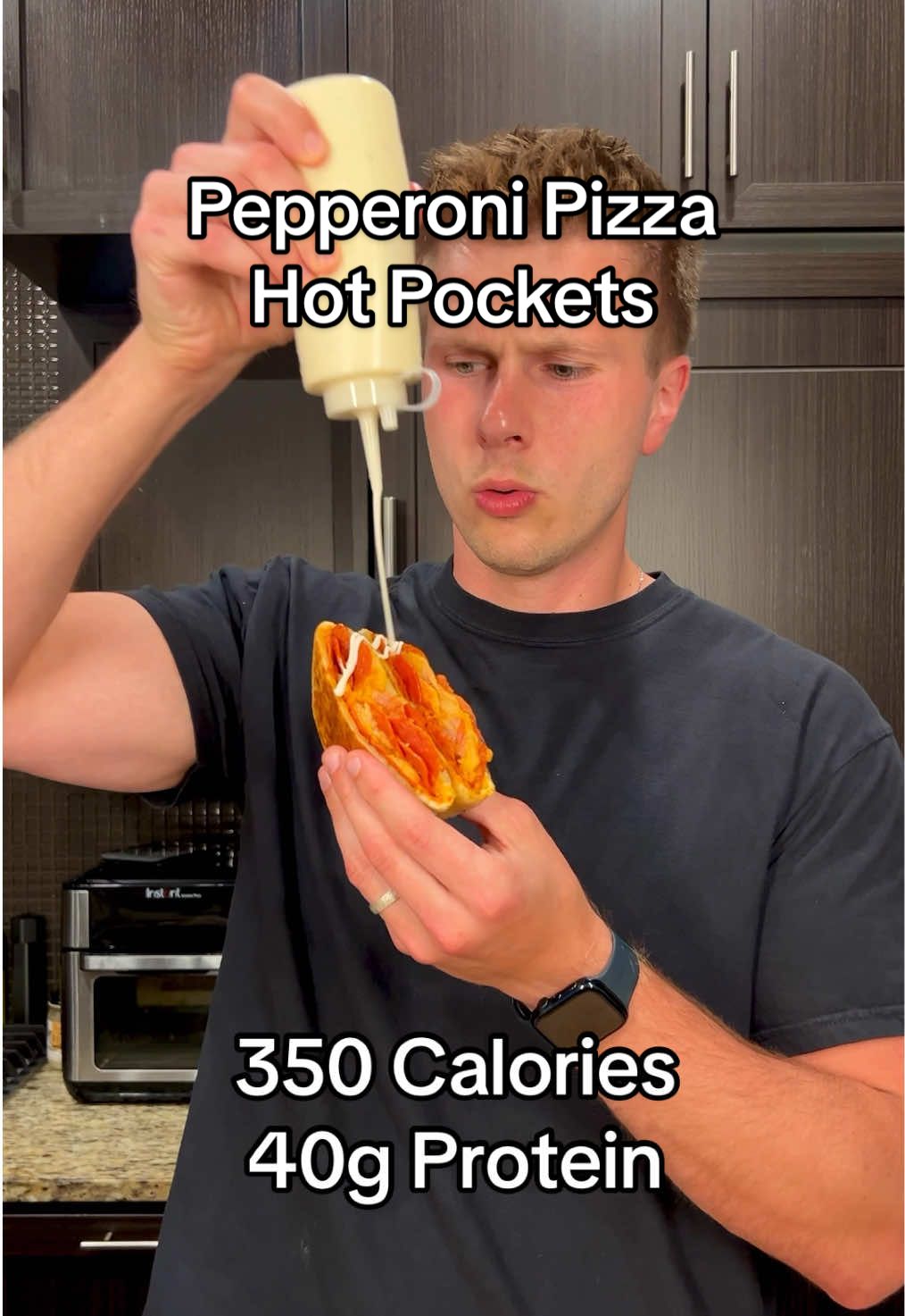 High Protein Pepperoni Pizza Hot Pockets by Nikita Fair