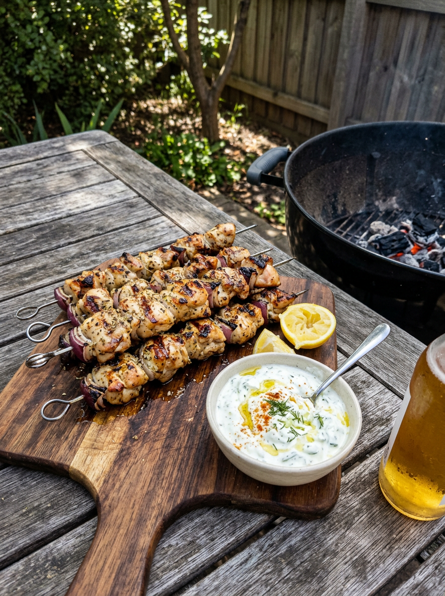 Chicken Souvlaki I Make Every Warm Weekend by Maxy69838