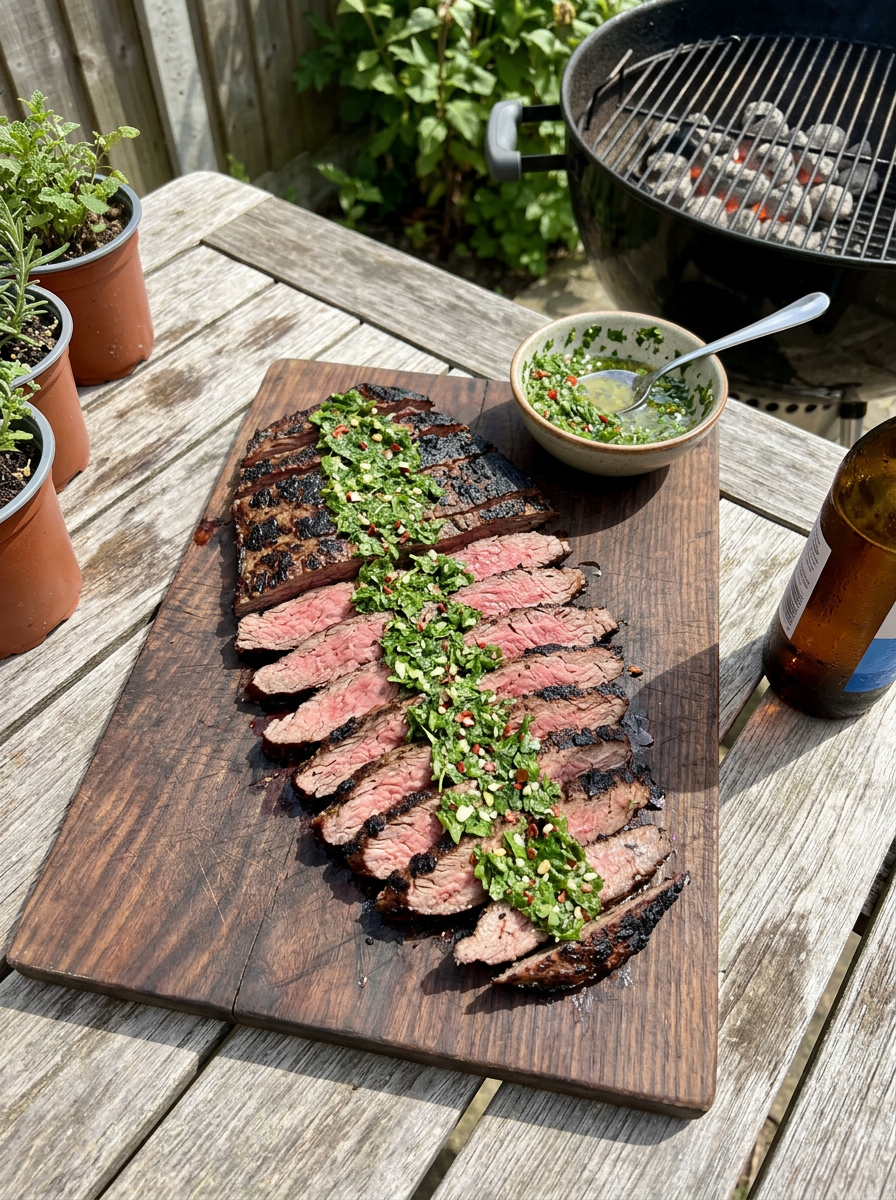 The Chimichurri Flank Steak I Cook All Summer by Maxy69838