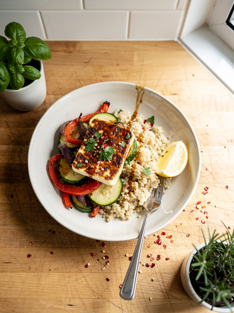 Crispy Chilli Halloumi, My High-Protein Hero by Maxy69838