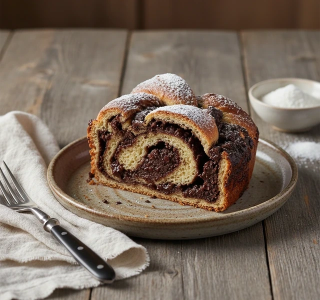 Dark Chocolate Babka by Moody Foodreviews