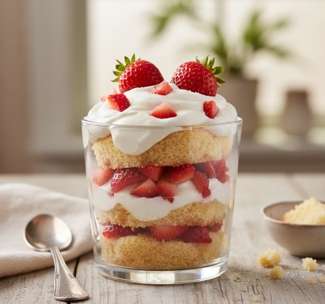 Kirby Strawberry Shortcake Cups by Tonytanghulu