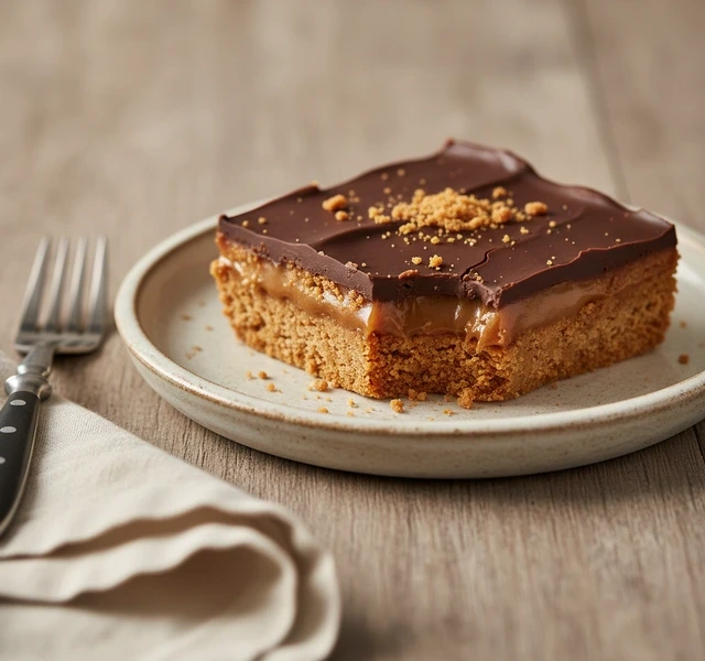 Biscoff Caramel Slice by Kizactivelife