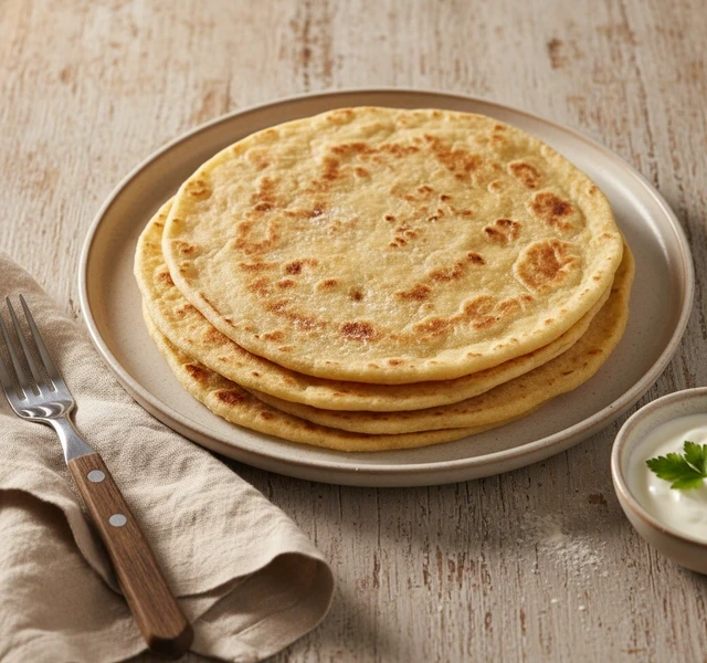 High-Protein Greek Yogurt Tortillas by Iizzyeats