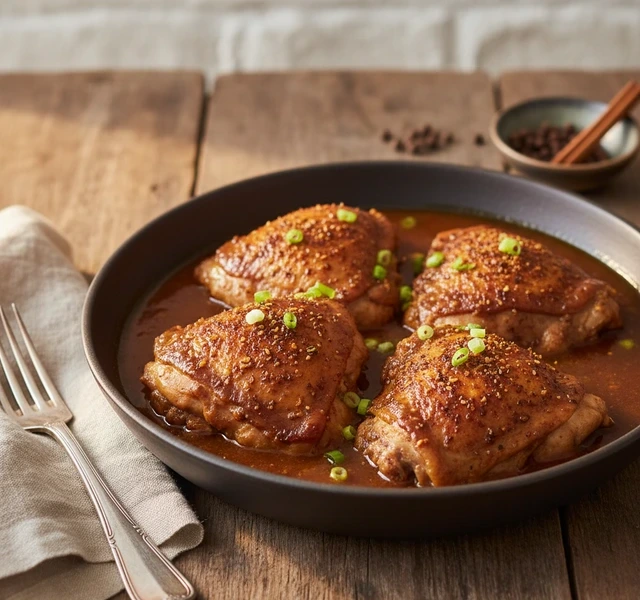 Jamaican Brown Stew Chicken by Yabdomiel