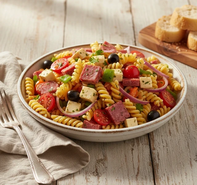 Italian Sub Pasta Salad by Reviskitchenn