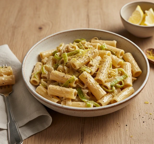 Caramelized Leek Pasta by Pastasocialclub