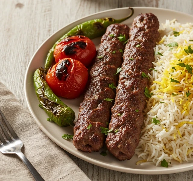 Traditional Kabab Koobideh by Peymanfathinejad