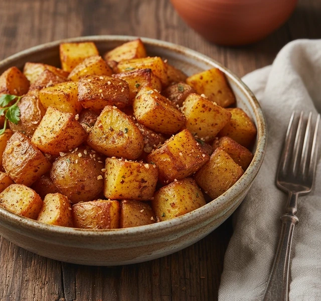 Crispy Roasted Potatoes by Thegourmetteacher