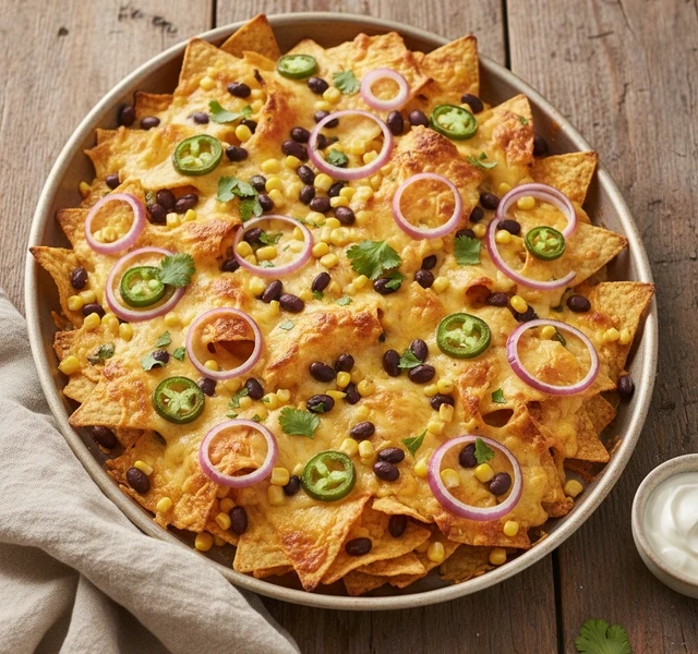 Sheet Pan Nachos by Deandrehall