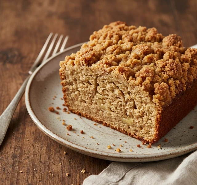 Cinnamon Crumble Banana Bread by Flourishkitchen
