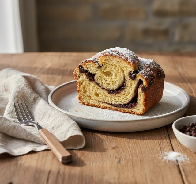 Chocolate Brioche by Nourhan Hegazy