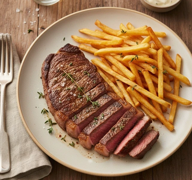 Classic Steak Frites by Tiffjonesss