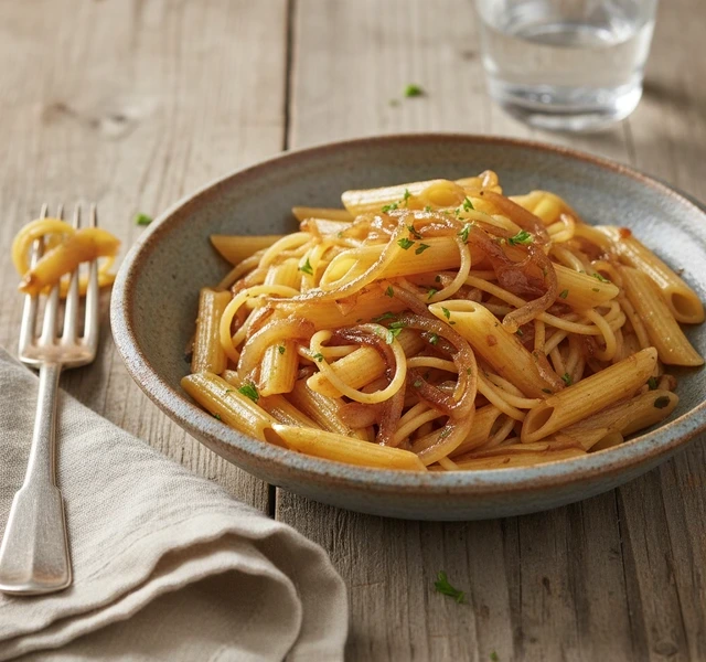 Pasta with Onion by Vuonglife