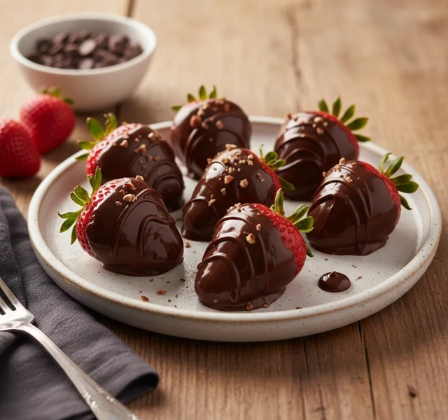 Chocolate Covered Strawberries by Yaydadcooking
