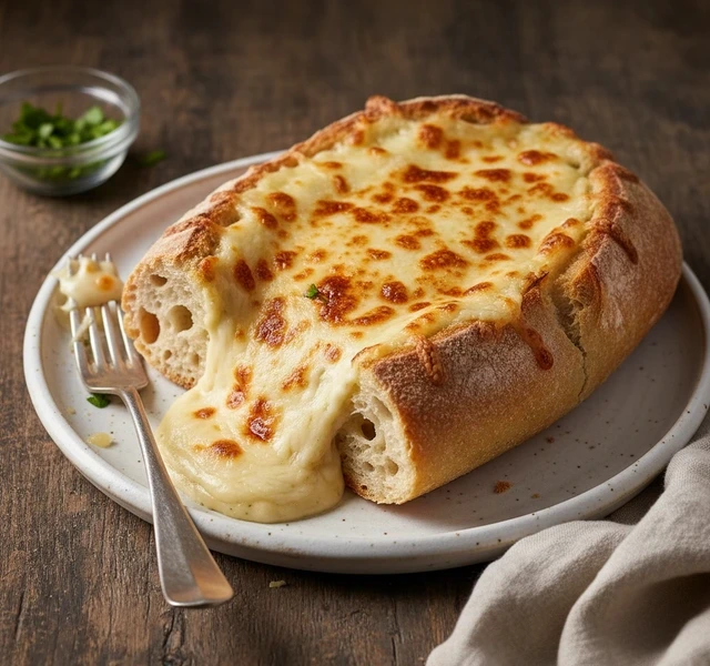 Cheese Alfredo Bread by Recipebylayla