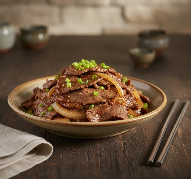 Classic Korean Beef Bulgogi by Matthinkamp